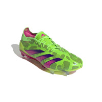 adidas Predator Elite Gras Voetbalschoenen (FG) Groen Roze Paars