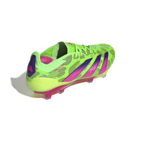 adidas Predator Elite Gras Voetbalschoenen (FG) Groen Roze Paars