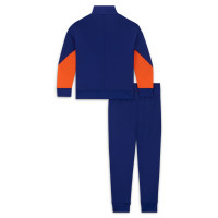 Nike Nederland Strike Trainingspak Full-Zip 2024-2026 Kleuters Blauw Oranje