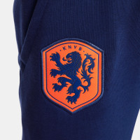 Pantalon de survêtement Nike Netherlands Sportswear Club 2024-2026 pour enfants bleu orange