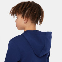 Nike Nederland Sportswear Club Vest 2024-2026 Kids Blauw Oranje