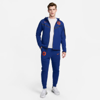 Nike Nederland Tech Fleece Joggingbroek 2024-2026 Blauw Oranje