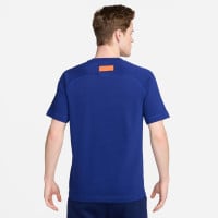 T-shirt de voyage Nike Netherlands 2024-2026 Bleu