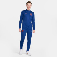 Pantalon d'entraînement Nike Netherlands Strike 2024-2026 bleu orange
