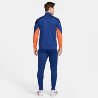 Survêtement zippé Nike Netherlands Strike 2024-2026 Bleu Orange