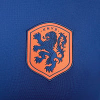 Survêtement zippé Nike Netherlands Strike 2024-2026 Bleu Orange