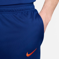 Survêtement Nike Netherlands Strike à capuche et fermeture éclair intégrale 2024-2026 Bleu Orange