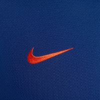 Nike Pays-Bas Strike Maillot d'Entraînement 2024-2026 Bleu Orange