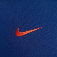 Nike Nederland Strike Trainingsshirt 2024-2026 Blauw Oranje