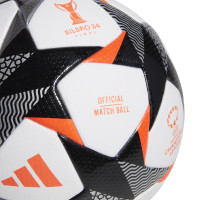 adidas Womens Champions League Pro Ballon de Foot Taille 5 2023-2024 Blanc Noir Rouge
