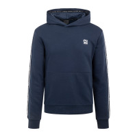 Cruyff Xicota Brand Sweat à Capuche Bleu Foncé Blanc
