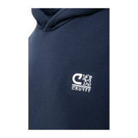 Cruyff Xicota Brand Sweat à Capuche Bleu Foncé Blanc