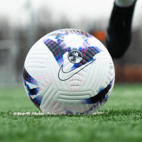 Nike Premier League Elite Flight Ballon de Foot Taille 5 2023-2024 Blanc Mauve Noir Rose