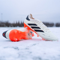 adidas Copa Pure 2+ Gras Voetbalschoenen (FG) Wit Zwart Rood