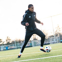 adidas Predator Elite Sans Lacets Gazon Naturel Chaussures de Foot (FG) Noir Blanc Rouge Vif