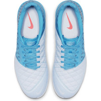 Nike LUNARGATO II Zaalvoetbalschoenen Blauw Wit Zilver