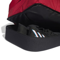 adidas Tiro League Sac de Foot Compartiment à Chaussures Rigide Large Rouge Noir