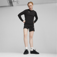 PUMA teamGOAL Casuals Crew Sweater Dames Zwart Wit