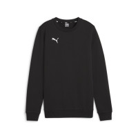 PUMA teamGOAL Casuals Crew Sweater Dames Zwart Wit