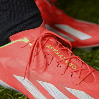adidas X Crazyfast+ Gras Voetbalschoenen (FG) Felrood Wit Geel
