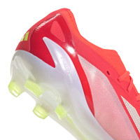 adidas X Crazyfast Elite Gras Voetbalschoenen (FG) Felrood Wit Geel