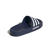 adidas Adilette Shower Slippers Kids Donkerblauw Wit