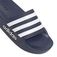 adidas Adilette Shower Slippers Kids Donkerblauw Wit