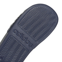 adidas Adilette Shower Slippers Kids Donkerblauw Wit