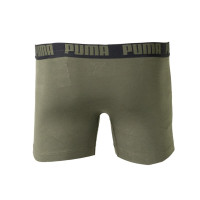 PUMA Boxers Everyday 4-Pack Vert Foncé Noir
