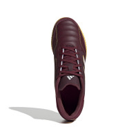 adidas Top Sala Competition Chaussures de Foot en Salle (IN) Bordeaux Blanc Rouge