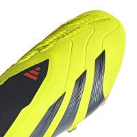 adidas Predator Elite Sans Lacets Crampons Vissés Chaussures de Foot (SG) Jaune Vif Noir Rouge