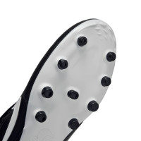 Chaussures de football Nike Premier III Gras (FG) noir noir blanc