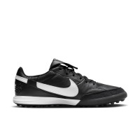 Chaussures de football Nike Premier III Turf (TF) noir et blanc