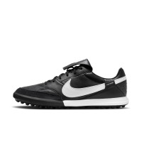Nike Premier III Turf Voetbalschoenen (TF) Zwart Wit Zwart