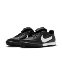 Nike Premier III Turf Voetbalschoenen (TF) Zwart Wit