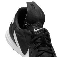 Nike Premier III Turf Voetbalschoenen (TF) Zwart Wit Zwart