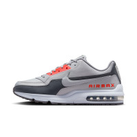 Nike Air Max Limited 3 Premium Sneakers Lichtgrijs Donkergrijs Wit Felrood