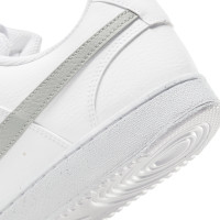 Nike Court Vision Low Next Nature Sneakers Wit Lichtgrijs