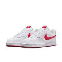 Nike Court Vision Low Next Nature Sneakers Wit Rood