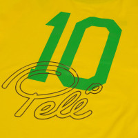 PUMA King Pelé T-Shirt Geel Groen
