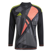 adidas Tiro 24 Competition Keepersshirt Lange Mouwen Zwart Lichtgroen Rood