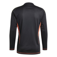 adidas Tiro 24 Competition Keepersshirt Lange Mouwen Zwart Lichtgroen Rood