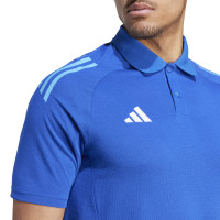 adidas Tiro 24 Competition Polo Trainingsset Blauw Donkerblauw