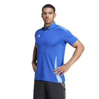 adidas Tiro 24 Competition Polo Trainingsset Blauw Donkerblauw