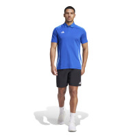 adidas Tiro 24 Competition Polo Blauw Lichtblauw