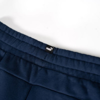 PUMA Essentials+ 2 College Logo Fleece Club Trainingsbroek Kids Donkerblauw Blauw Wit