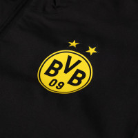 PUMA Borussia Dortmund Woven Veste d'Entraînement 2023-2024 Noir Gris