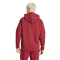 adidas België Travel Trainingspak 2024-2026 Donkerrood Donkergrijs