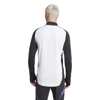 adidas Allemagne Survêtement 1/4-Zip 2024-2026 Blanc Noir Mauve