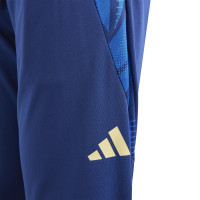 adidas Italië Trainingspak 1/4-Zip 2024-2026 Kids Donkerblauw Blauw Goud
